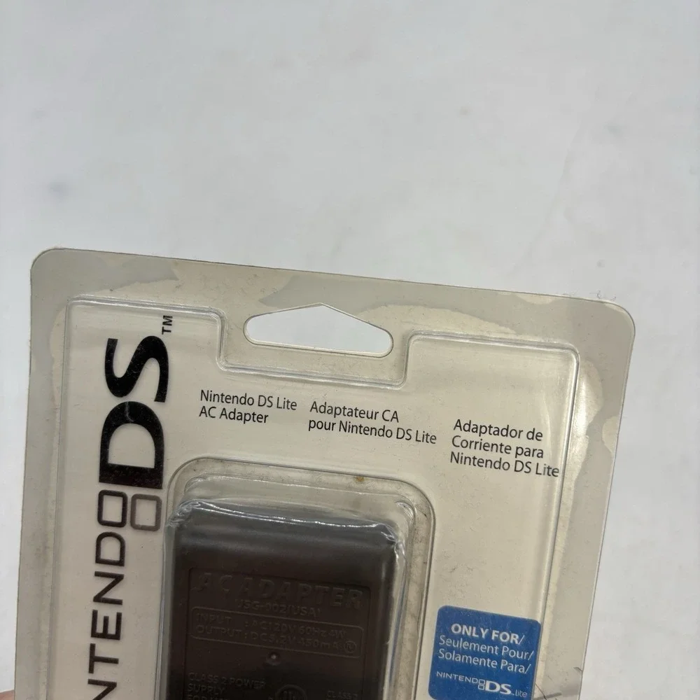 Factory Sealed Official Nintendo DS Wall Power AC Adapter Charger OEM New